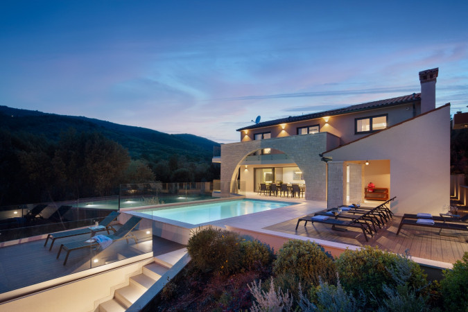 Villa Valmata Adriatic Pearl - Luksuzna vila na obali Sveta Marina - Labin - Istra Sveta Marina