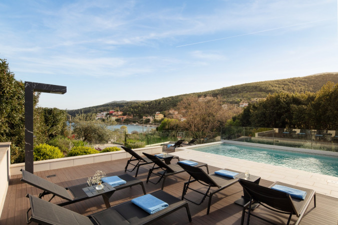 Villa Valmata Adriatic Pearl - Luksuzna vila na obali Sveta Marina - Labin - Istra Sveta Marina